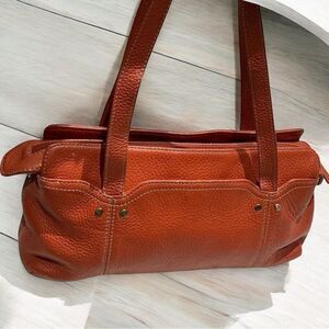 Bandolino Vintage Y2K Shoulder Bag Italian Leather Purse